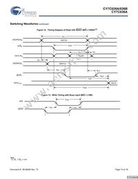 CY7C026A-15AXC Datasheet Page 13