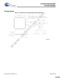 CY7C027V-25AI Datasheet Page 19