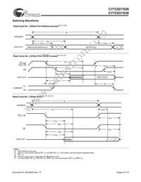 CY7C028-15AC Datasheet Page 9