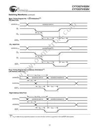 CY7C028V-25AC Datasheet Page 12