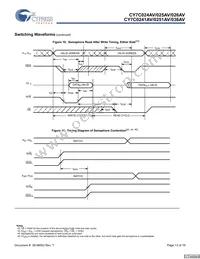 CY7C036AV-25AXC Datasheet Page 13