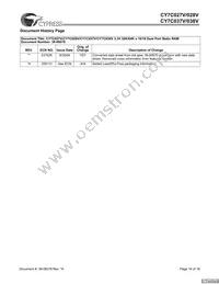 CY7C037V-20AXC Datasheet Page 18