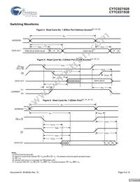 CY7C038V-20AI Datasheet Page 9