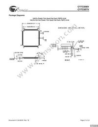 CY7C056V-12AXC Datasheet Page 21