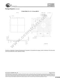 CY7C056V-12AXC Datasheet Page 22