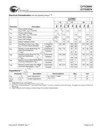 CY7C057V-15BBC Datasheet Page 6
