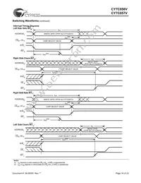CY7C057V-15BBC Datasheet Page 16