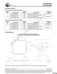 CY7C09169AV-12AXI Datasheet Page 15