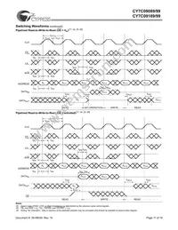 CY7C09199-9AC Datasheet Page 11