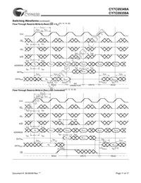 CY7C09349A-12AC Datasheet Page 11