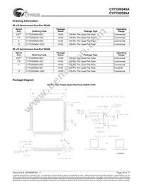 CY7C09349A-12AC Datasheet Page 16