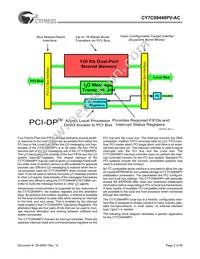 CY7C09449PV-AC Datasheet Page 2