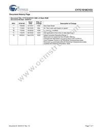CY7C1018CV33-12VXIT Datasheet Page 7