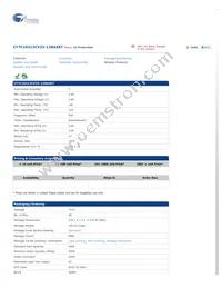 CY7C10212CV33-12BAXET Datasheet Cover