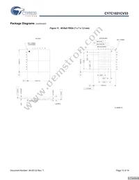 CY7C1021CV33-15ZSXAT Datasheet Page 13