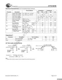 CY7C1041B-15ZXC Datasheet Page 3
