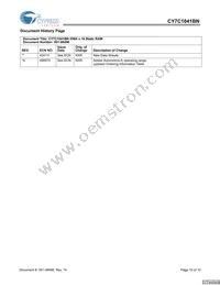 CY7C1041BNL-20VXCT Datasheet Page 10