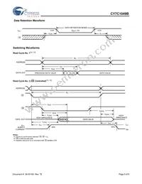 CY7C1049B-15VXC Datasheet Page 5