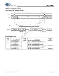 CY7C1049B-15VXC Datasheet Page 7