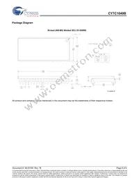 CY7C1049B-15VXC Datasheet Page 8