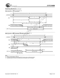 CY7C1049BL-25VC Datasheet Page 7