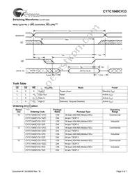 CY7C1049CV33-15VC Datasheet Page 5