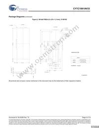 CY7C1061AV33-10BAC Datasheet Page 9