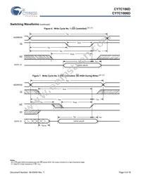 CY7C106D-10VXIT Datasheet Page 9