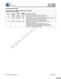 CY7C109B-15ZXCT Datasheet Page 10
