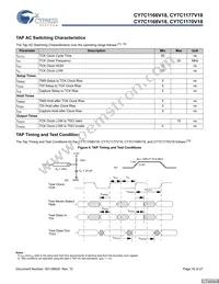 CY7C1170V18-400BZC Datasheet Page 16