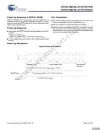CY7C1170V18-400BZC Datasheet Page 19