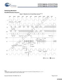 CY7C1170V18-400BZC Datasheet Page 23