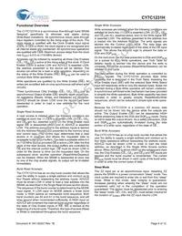 CY7C1231H-133AXC Datasheet Page 4