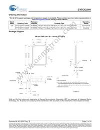 CY7C1231H-133AXC Datasheet Page 11