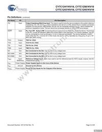 CY7C12451KV18-400BZXC Datasheet Page 8