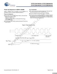 CY7C12451KV18-400BZXC Datasheet Page 20