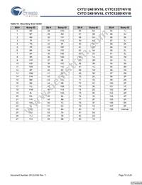 CY7C12501KV18-450BZXC Datasheet Page 19