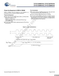 CY7C1250KV18-450BZXC Datasheet Page 20