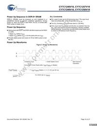 CY7C1250V18-333BZXC Datasheet Page 19