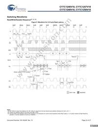 CY7C1250V18-333BZXC Datasheet Page 23