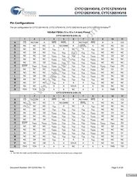 CY7C12631KV18-400BZI Datasheet Page 5