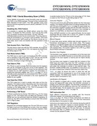 CY7C12631KV18-400BZI Datasheet Page 13