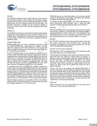 CY7C12631KV18-400BZI Datasheet Page 14