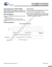 CY7C1268V18-400BZXC Datasheet Page 19