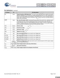 CY7C1270V18-375BZI Datasheet Page 7