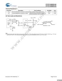 CY7C1294DV18-167BZC Datasheet Page 18