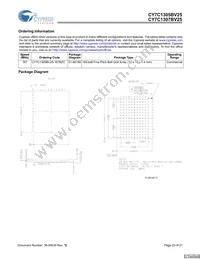 CY7C1305BV25-167BZCT Datasheet Page 20