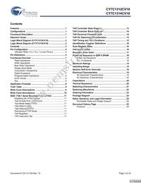 CY7C1312CV18-250BZI Datasheet Page 3