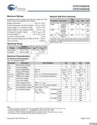 CY7C1312CV18-250BZI Datasheet Page 19