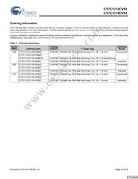 CY7C1312CV18-250BZI Datasheet Page 23